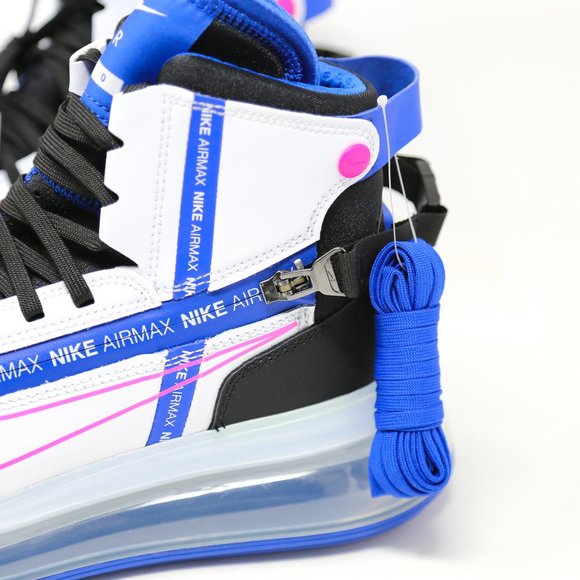 Nike Air Max 720 Saturn White Pink Black Blue - Picture 8 of 8